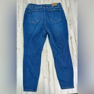 Judy Blue Jeans Womens 20W Blue Mid Rise Skinny Fit